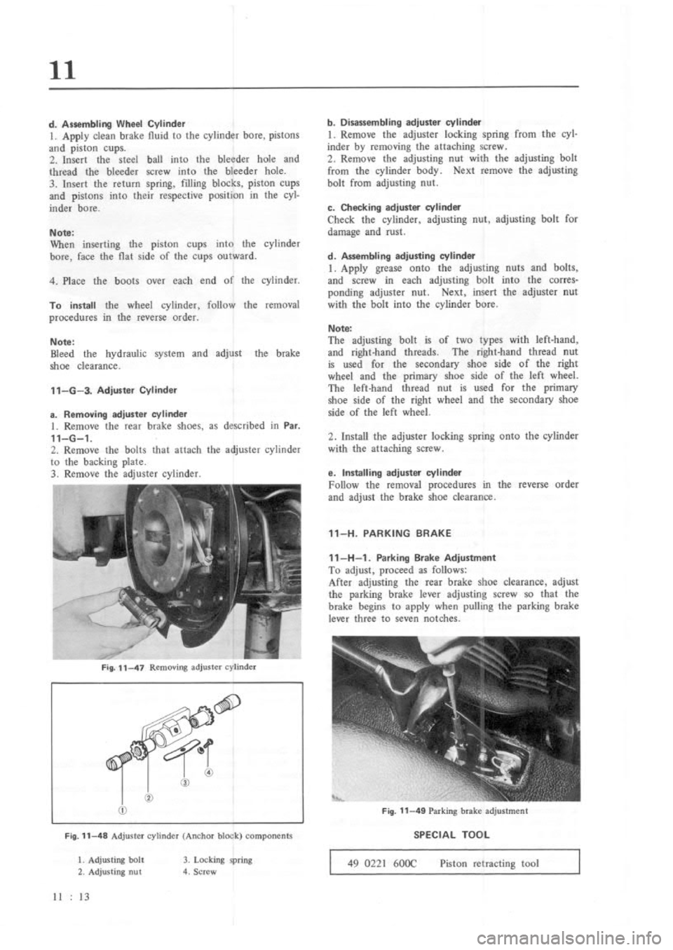 MAZDA RX-3 1975  Workshop Manual 