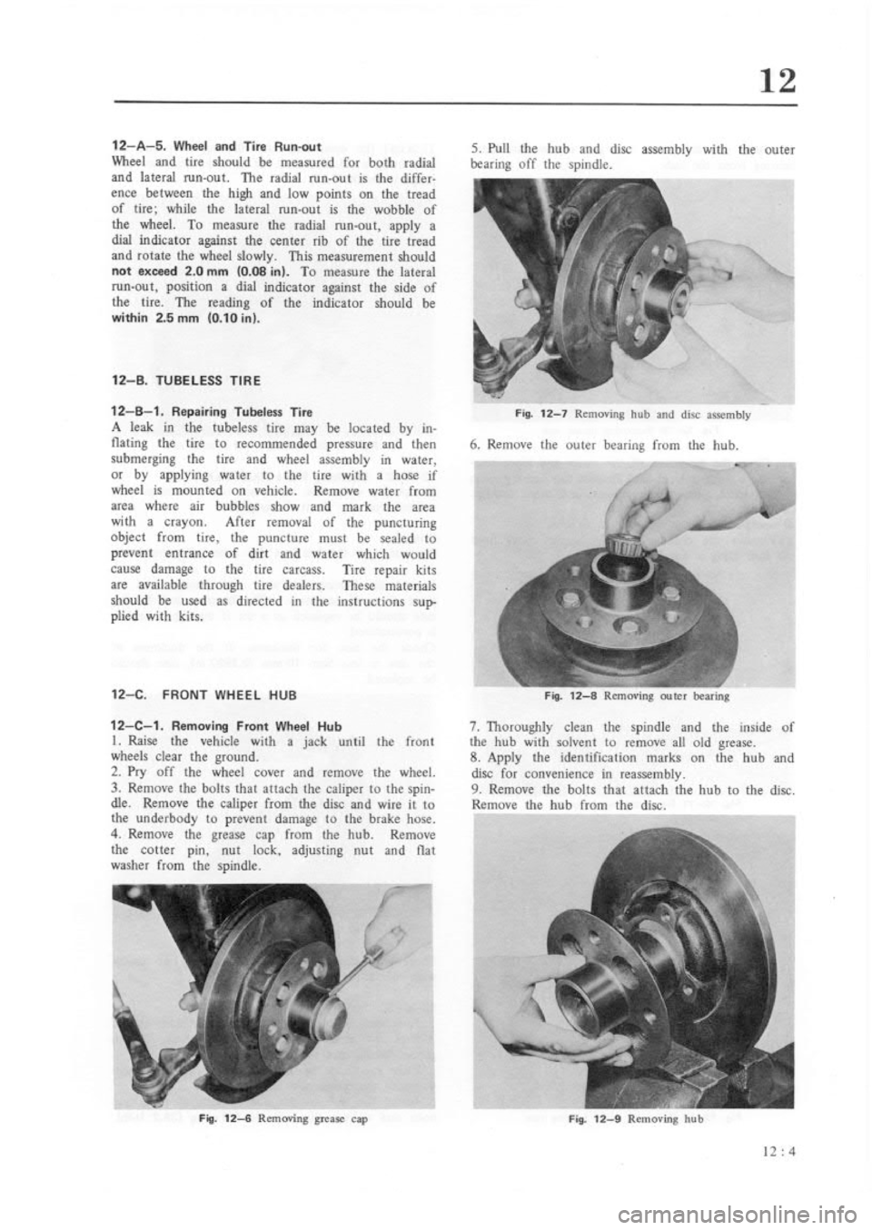 MAZDA RX-3 1975  Workshop Manual 