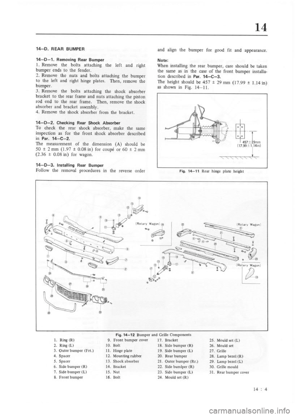 MAZDA RX-3 1975  Workshop Manual 