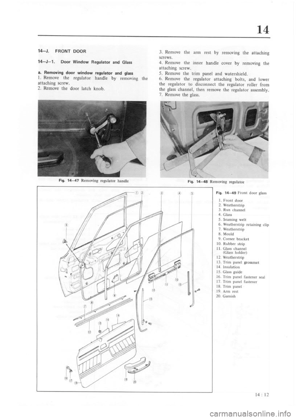 MAZDA RX-3 1975  Workshop Manual 