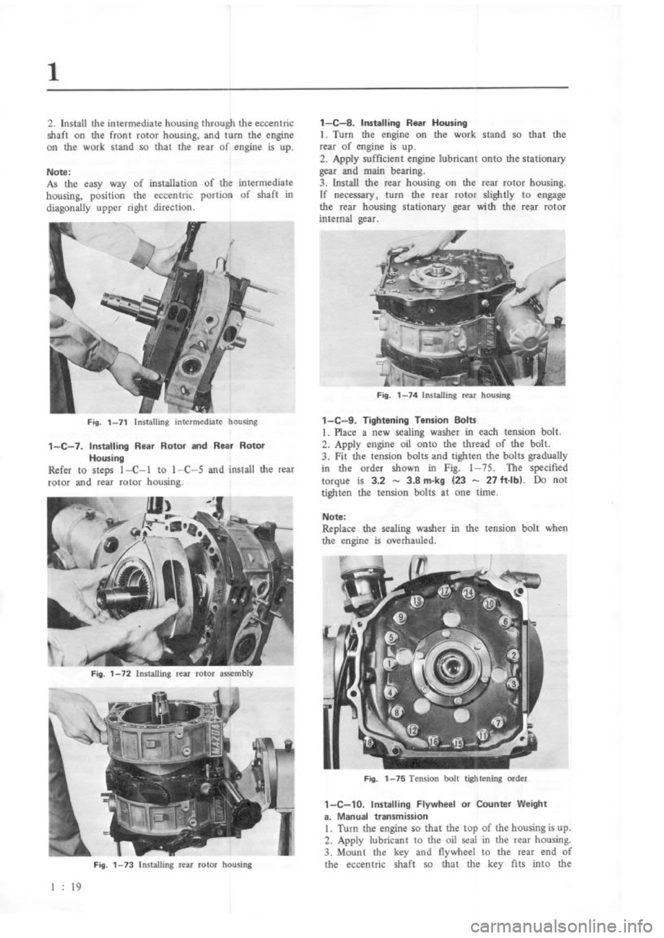 MAZDA RX-3 1975  Workshop Manual 
