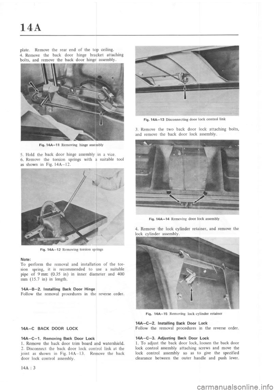 MAZDA RX-3 1975  Workshop Manual 