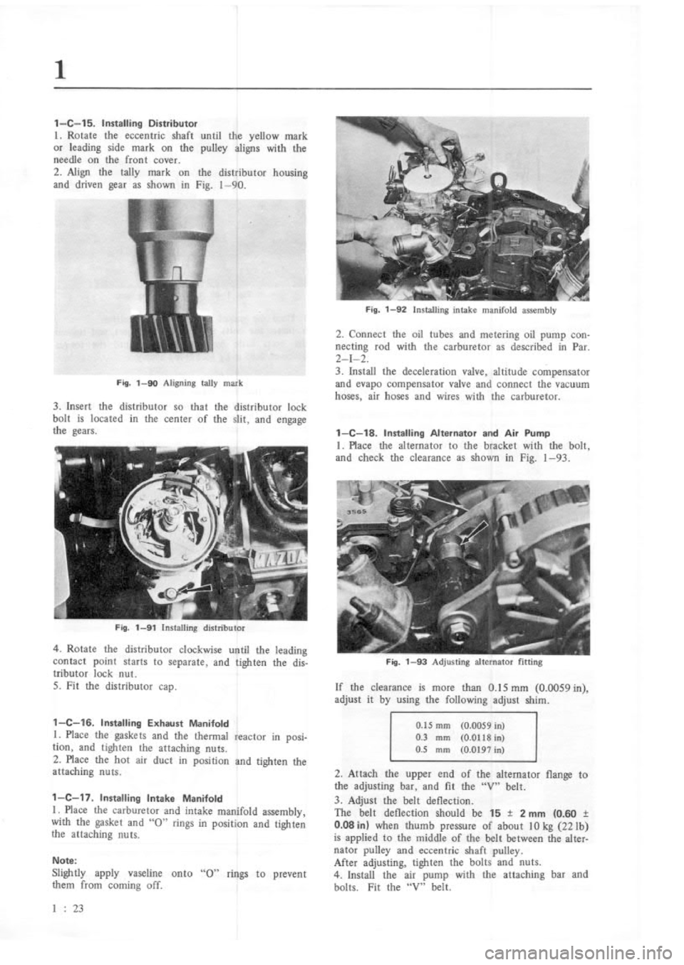 MAZDA RX-3 1975  Workshop Manual 