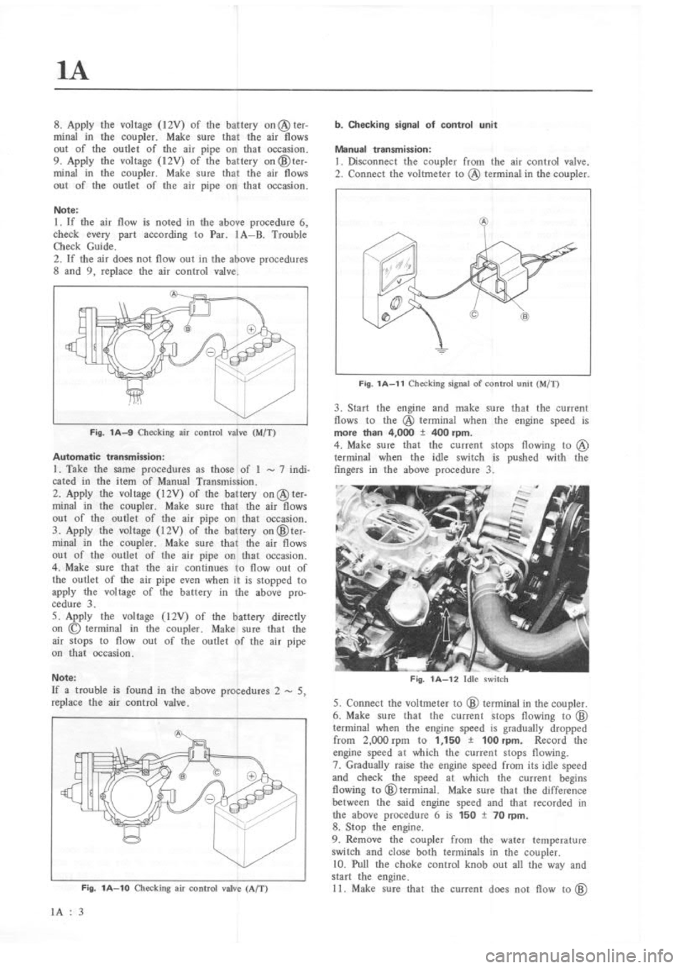 MAZDA RX-3 1975  Workshop Manual 