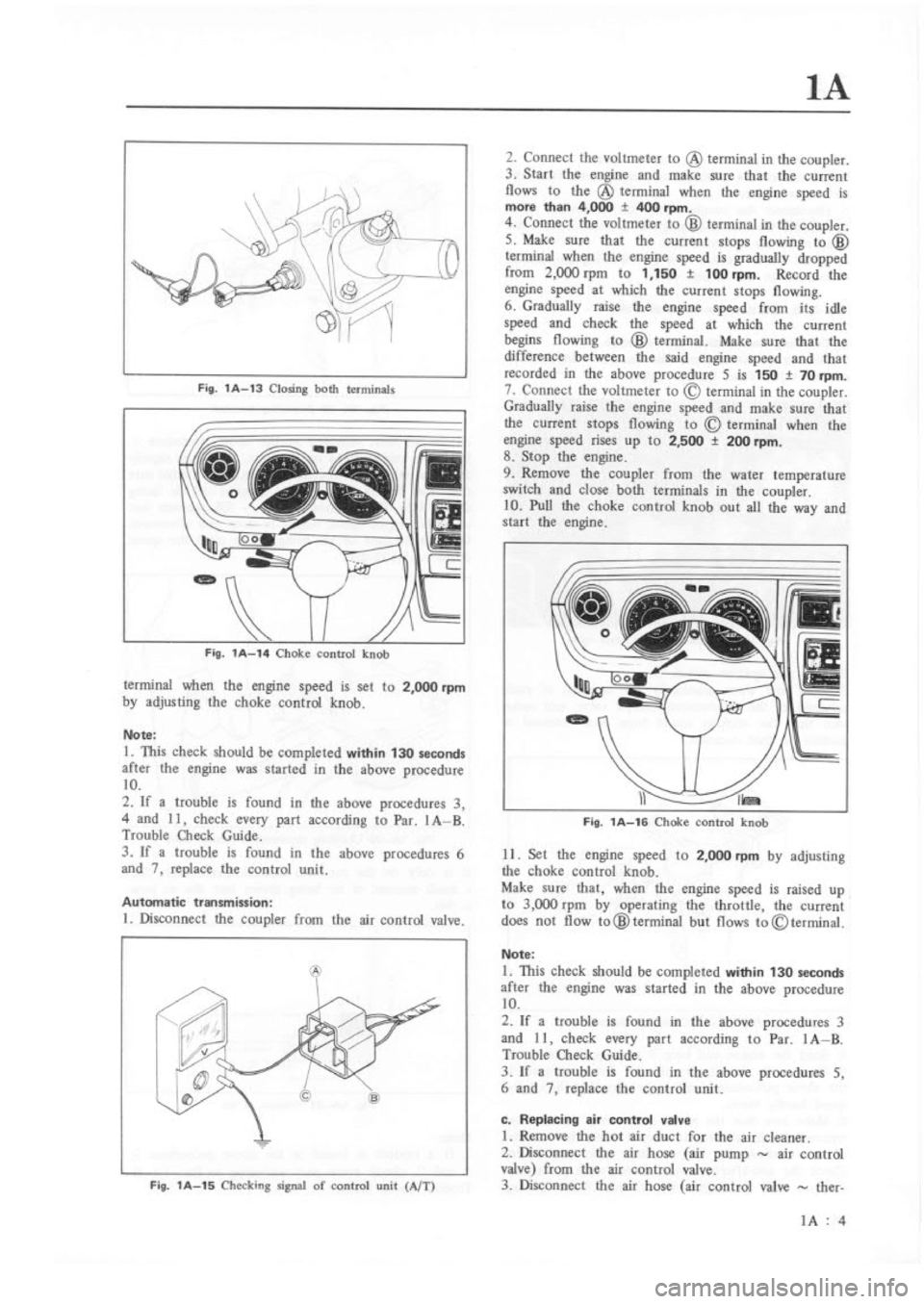 MAZDA RX-3 1975  Workshop Manual 