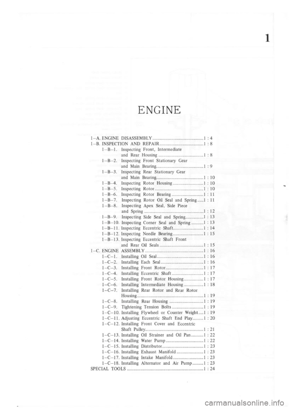 MAZDA RX-3 1975  Workshop Manual 