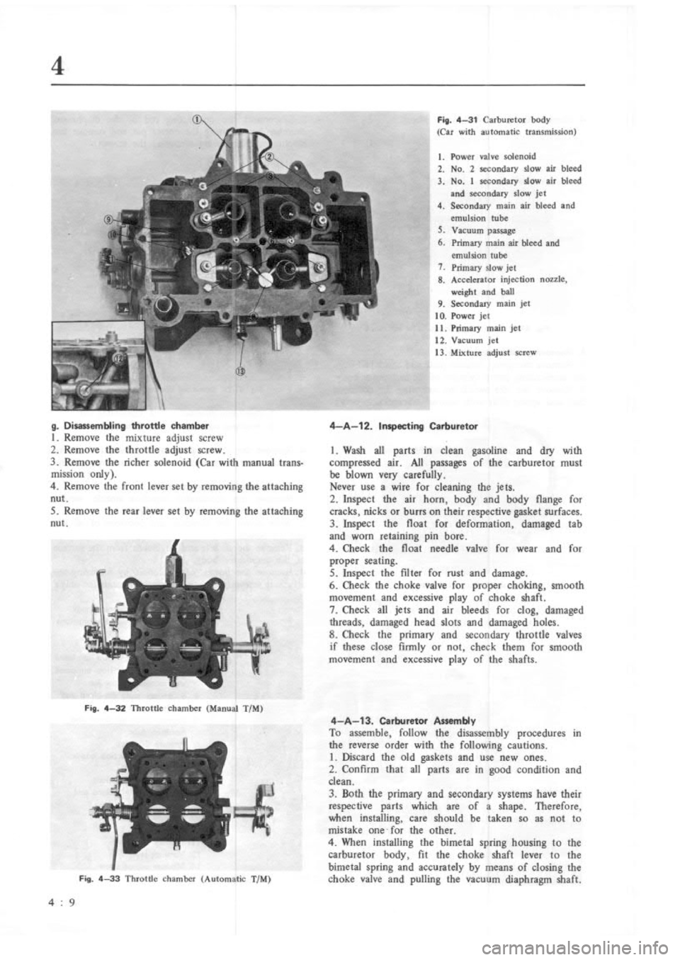 MAZDA RX-3 1975  Workshop Manual 