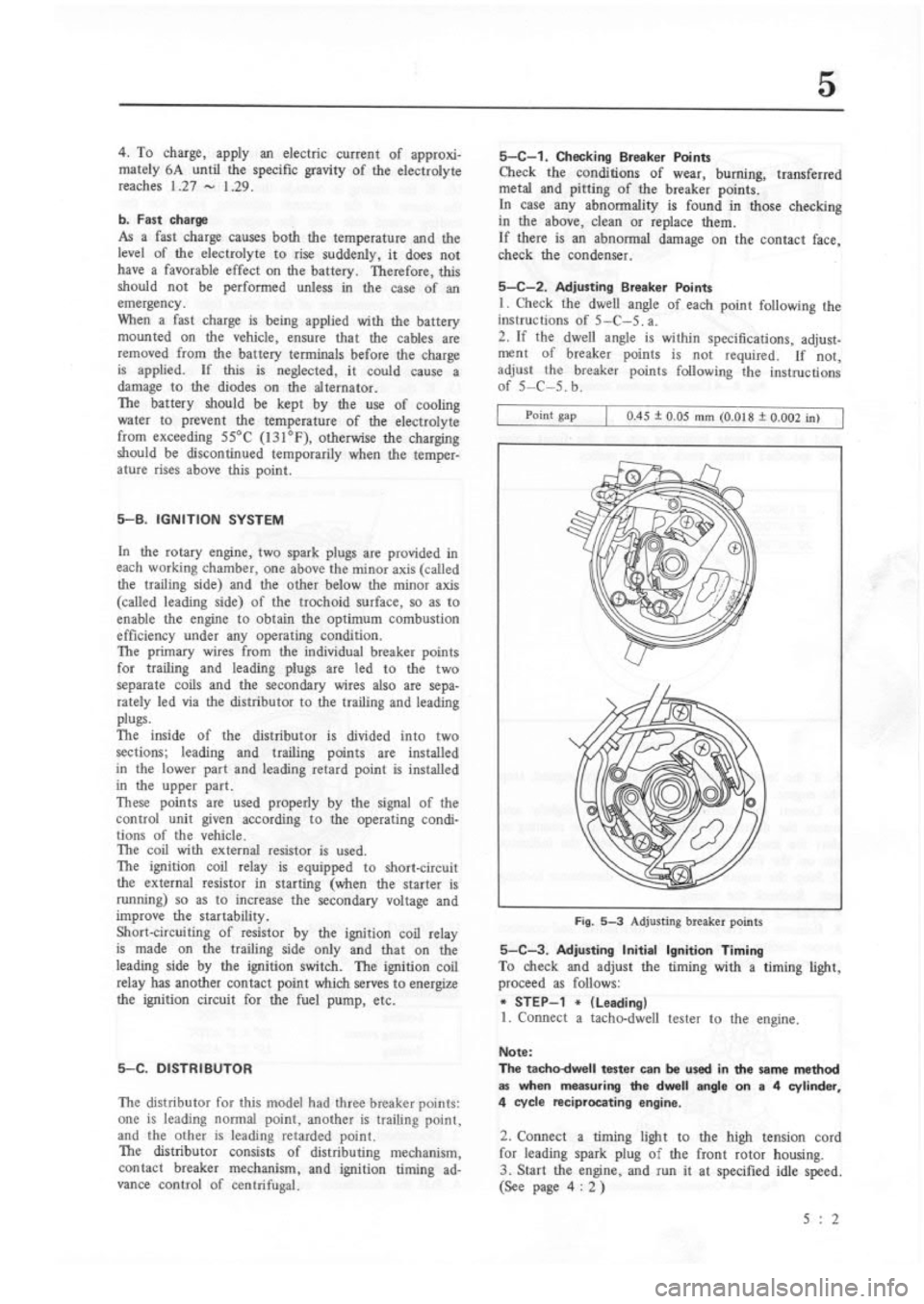 MAZDA RX-3 1975  Workshop Manual 