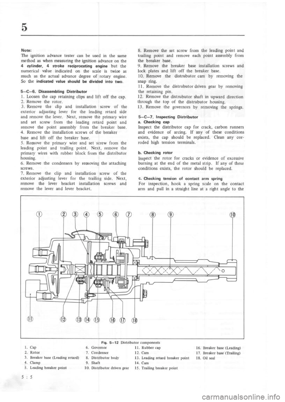 MAZDA RX-3 1975  Workshop Manual 
