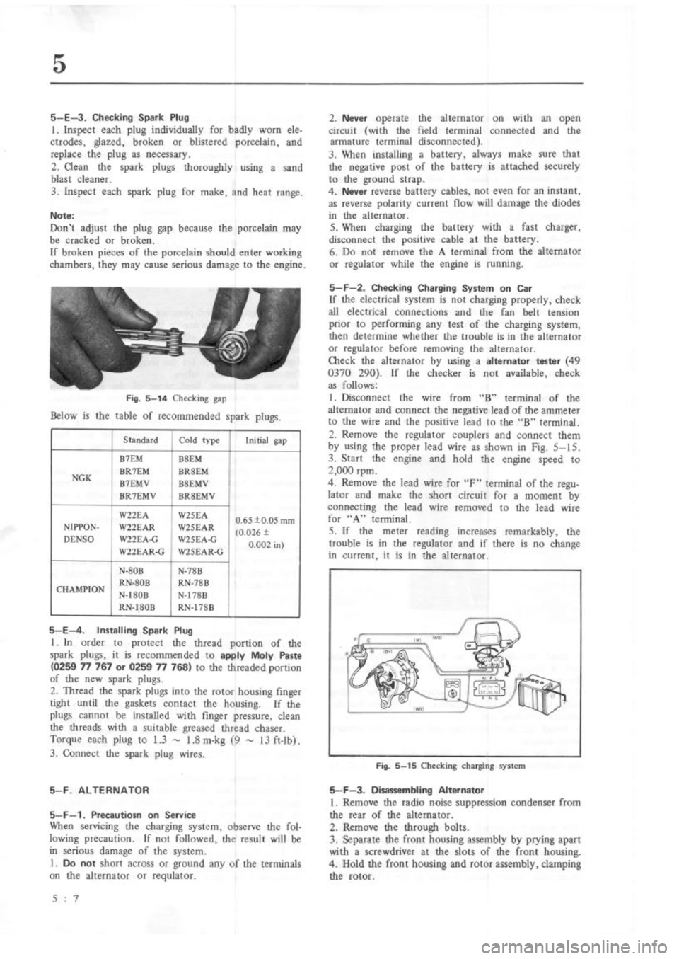 MAZDA RX-3 1975  Workshop Manual 