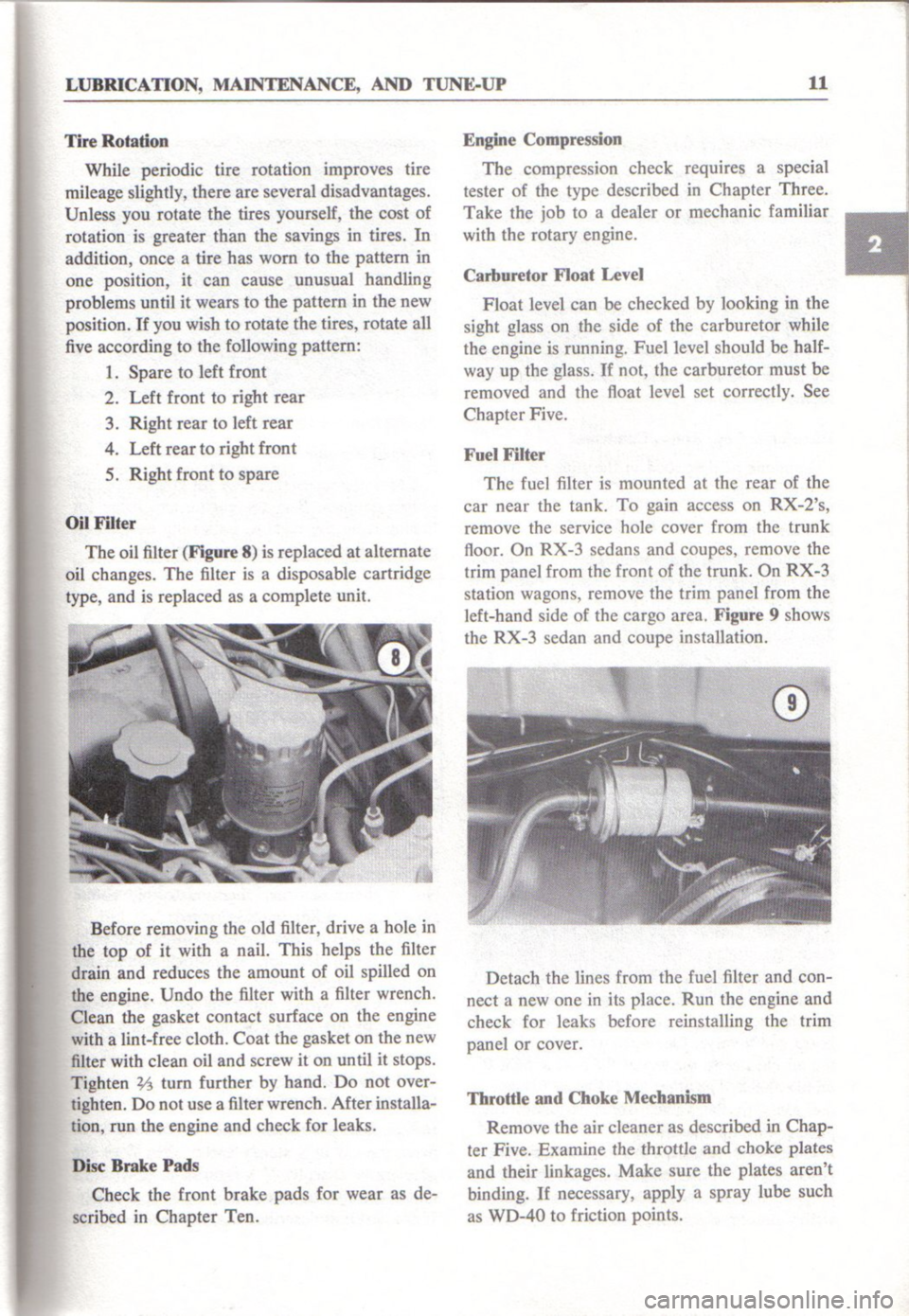 MAZDA RX-3 1971  Workshop Manual 