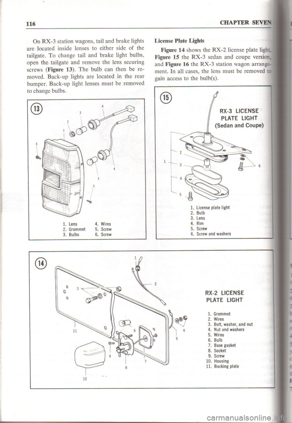 MAZDA RX-3 1971  Workshop Manual 
