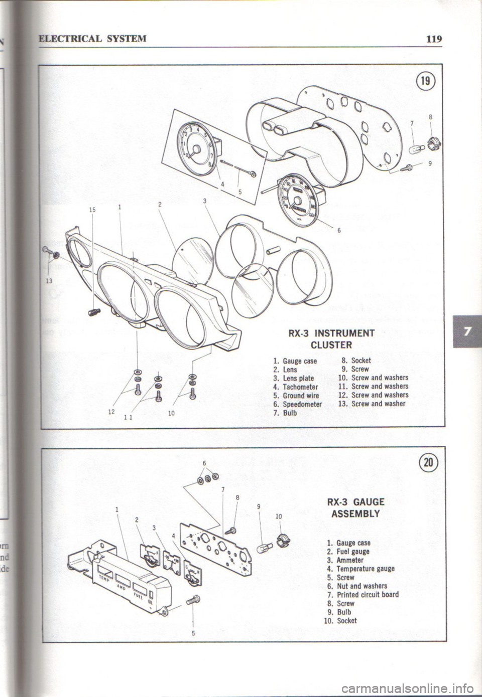 MAZDA RX-3 1971  Workshop Manual 
