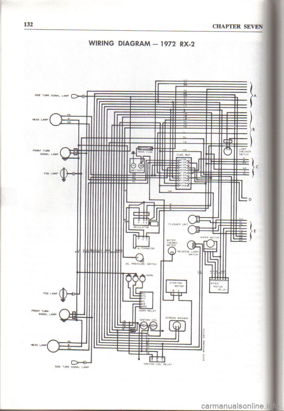 MAZDA RX-3 1971  Workshop Manual 