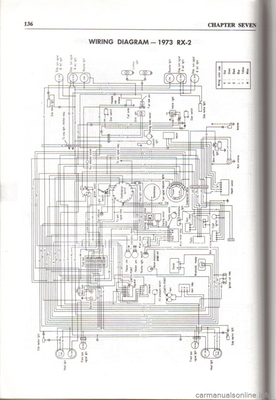 MAZDA RX-3 1971  Workshop Manual 