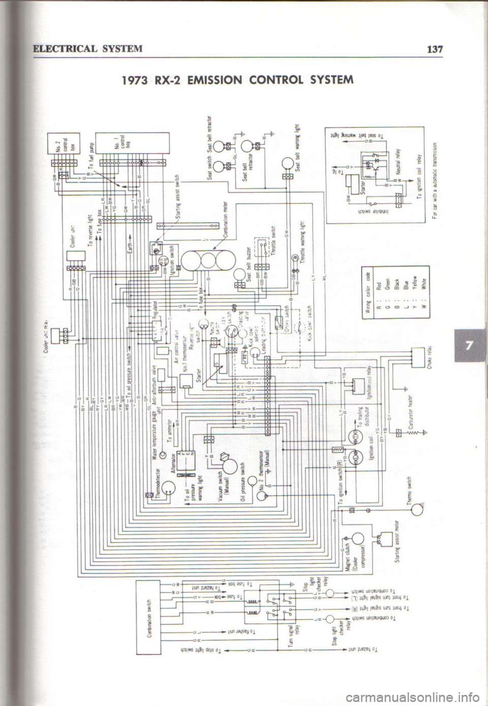 MAZDA RX-3 1971  Workshop Manual 
