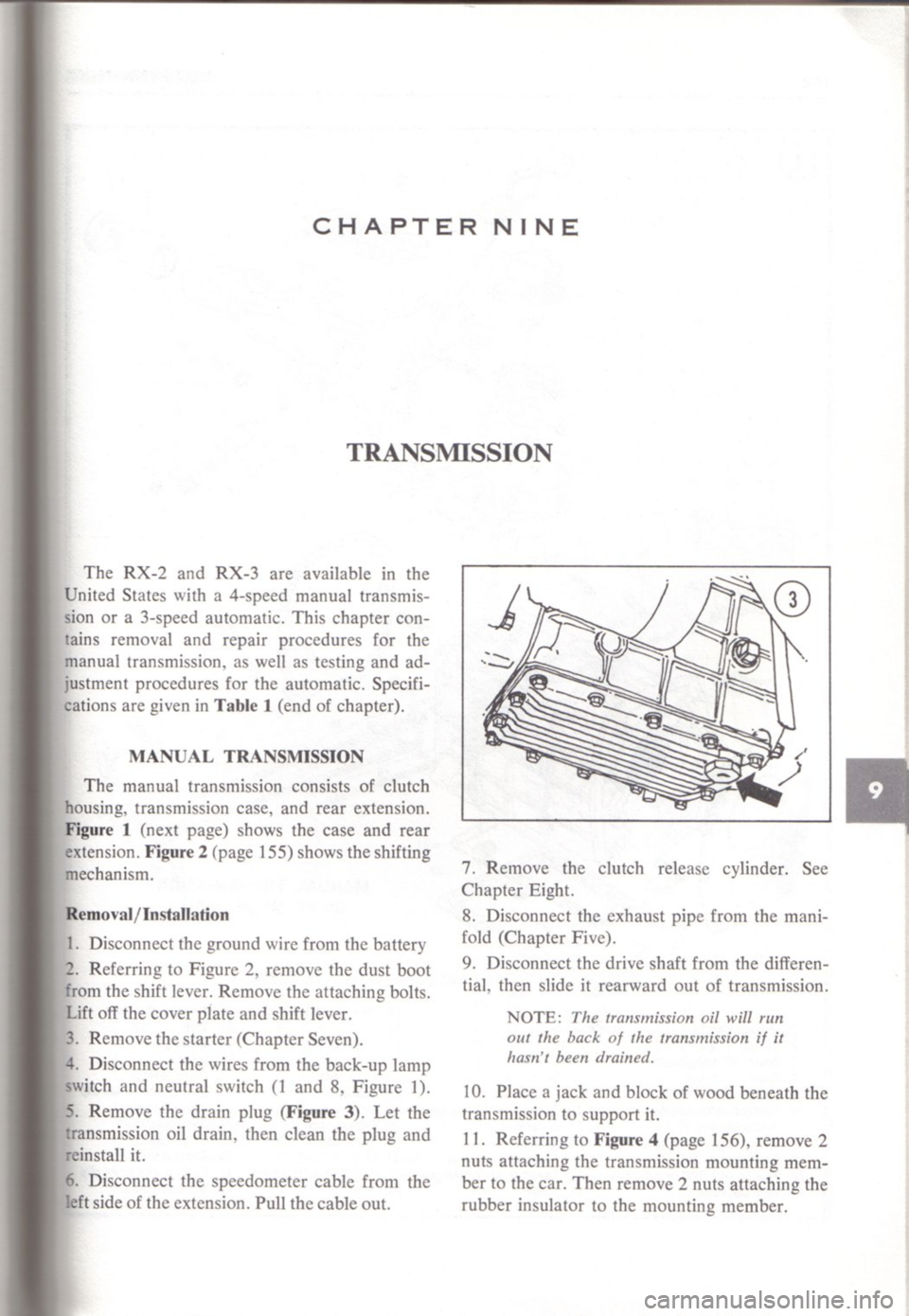 MAZDA RX-3 1971  Workshop Manual 