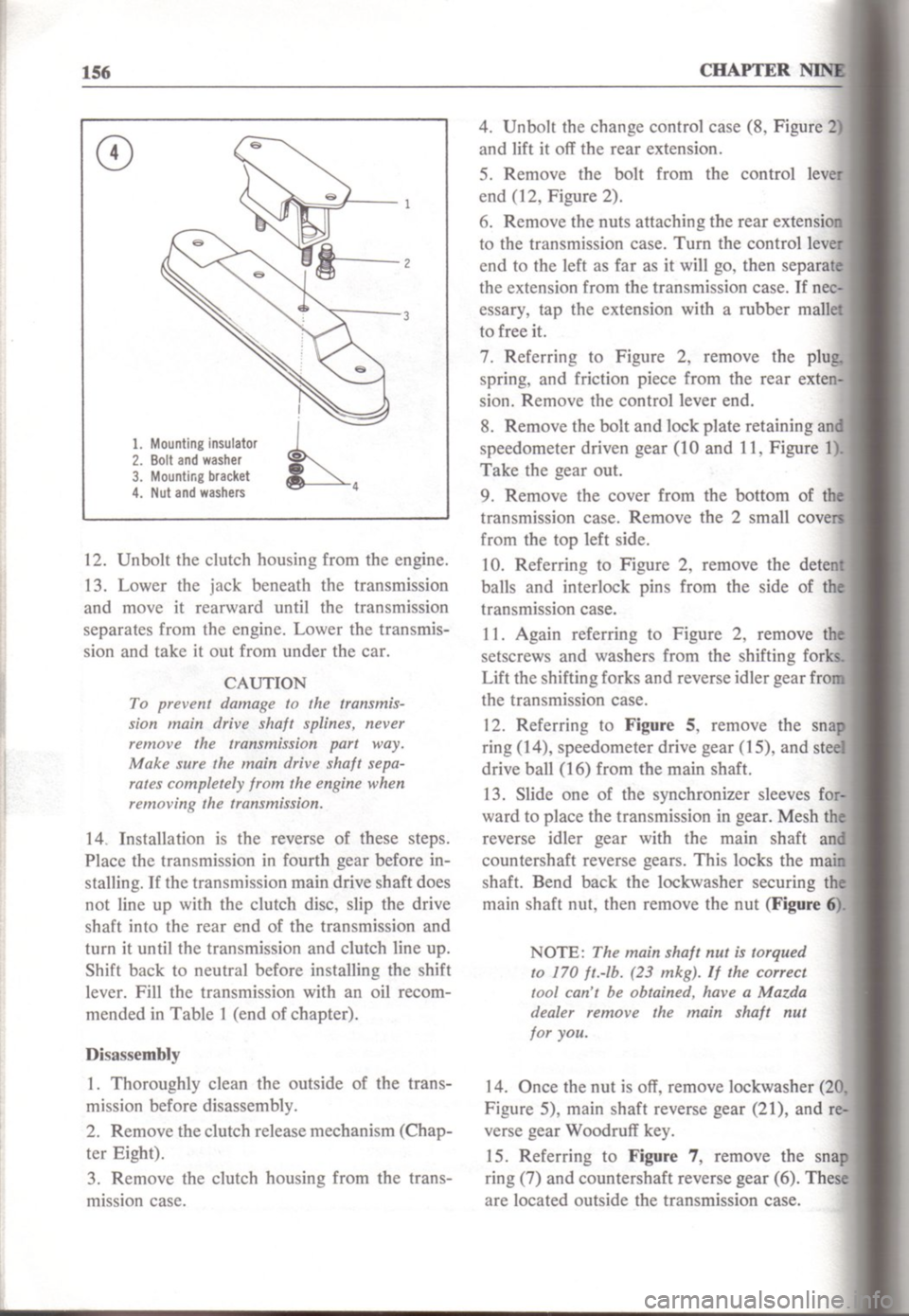 MAZDA RX-3 1971  Workshop Manual 