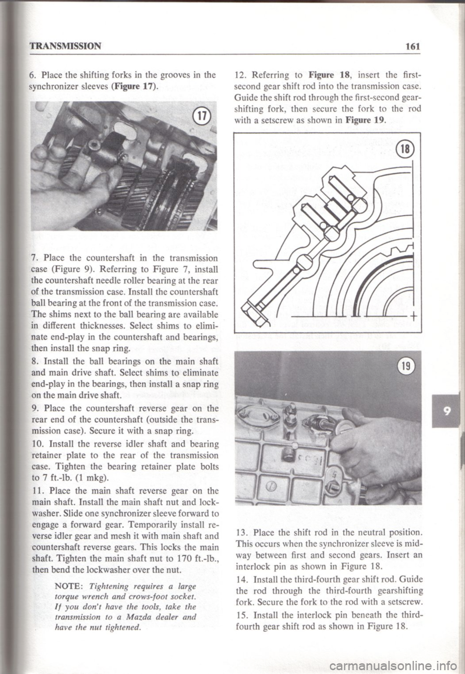 MAZDA RX-3 1971  Workshop Manual 