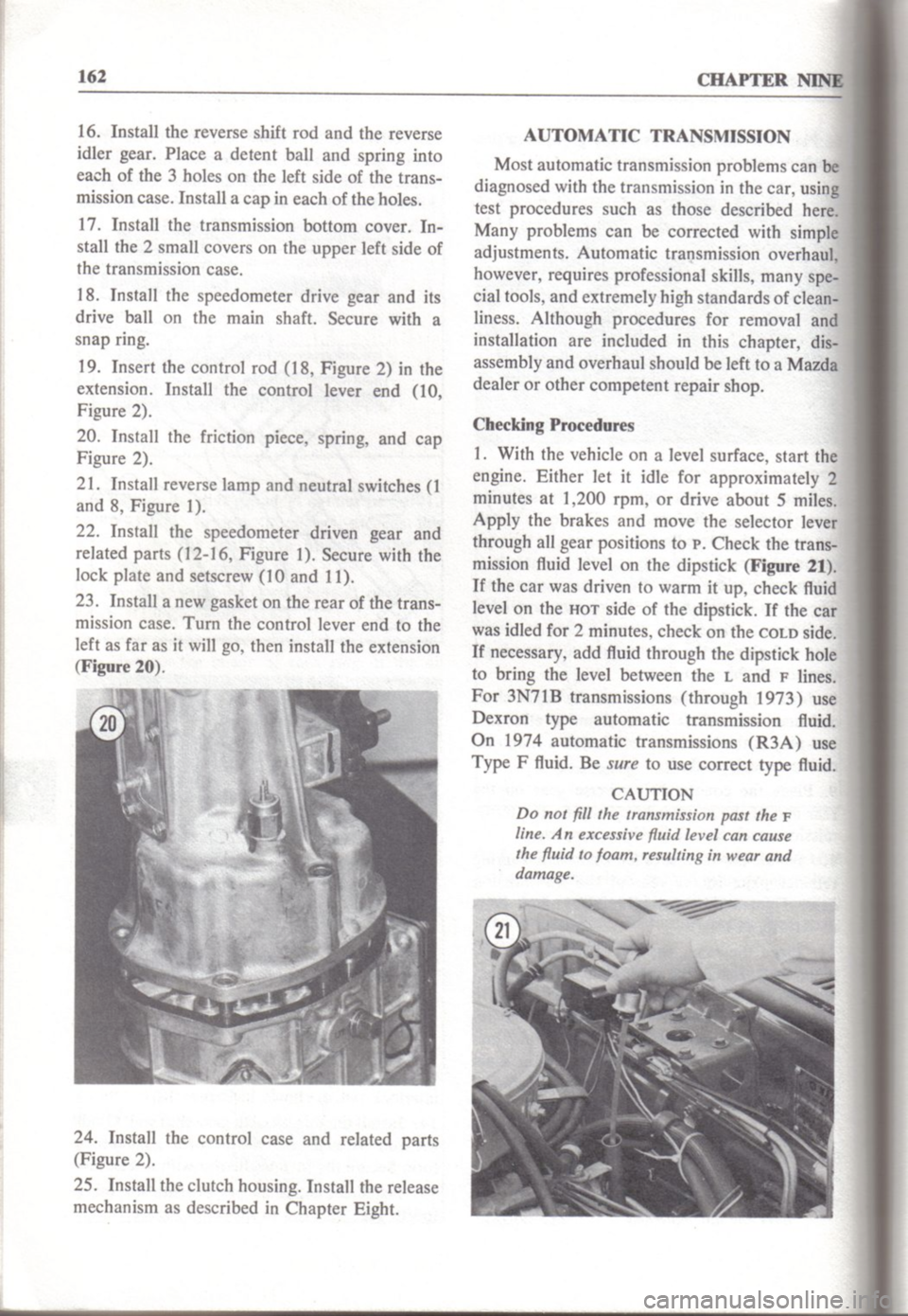 MAZDA RX-3 1971  Workshop Manual 