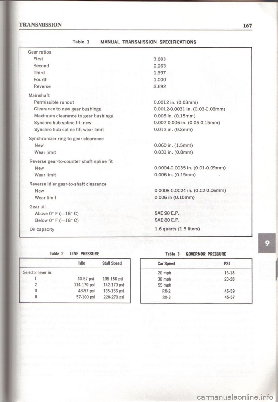 MAZDA RX-3 1971  Workshop Manual 