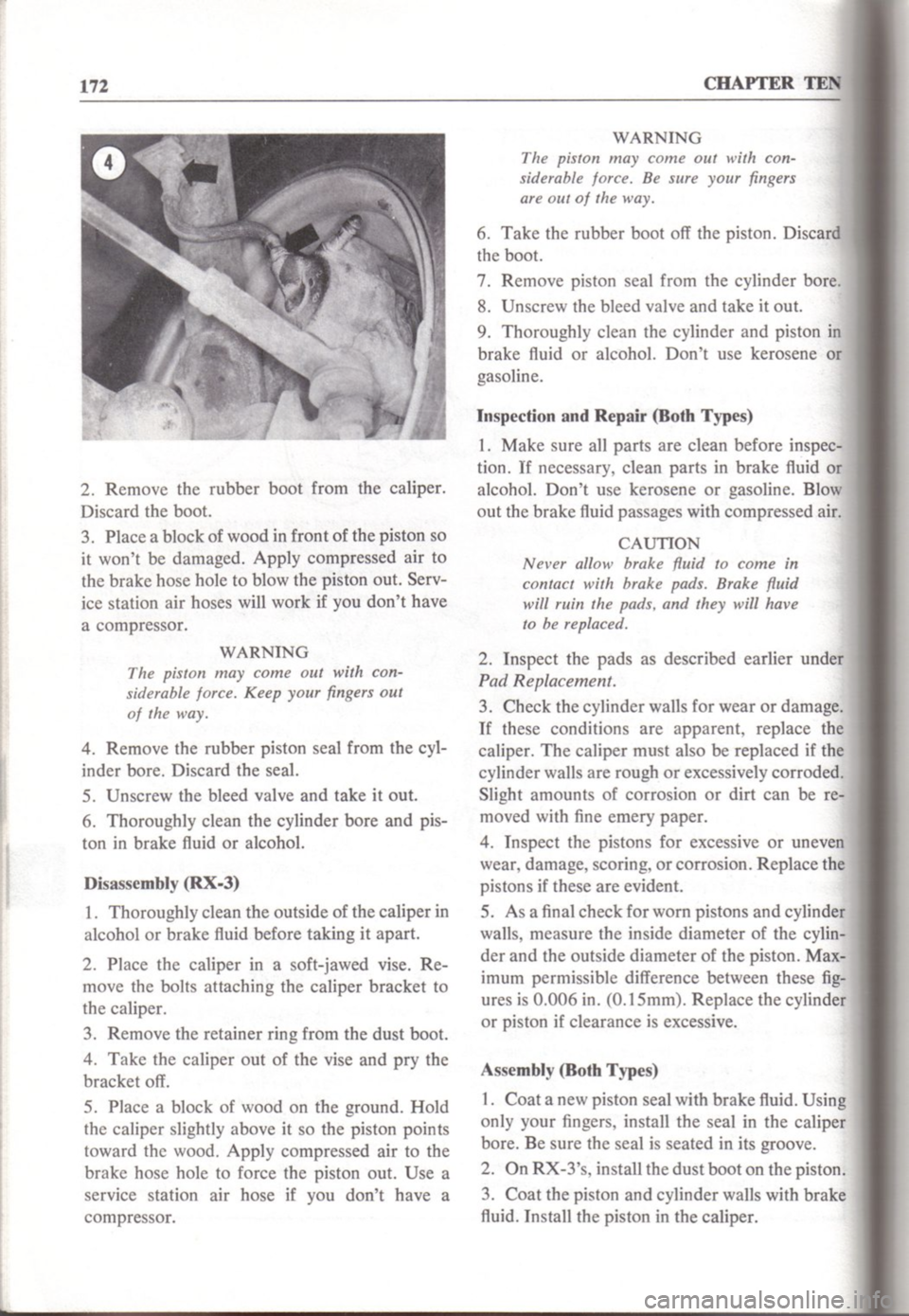 MAZDA RX-3 1971  Workshop Manual 