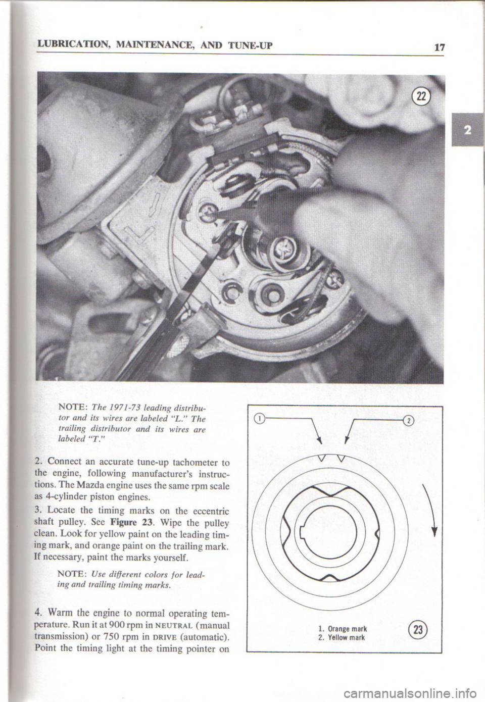 MAZDA RX-3 1971  Workshop Manual 