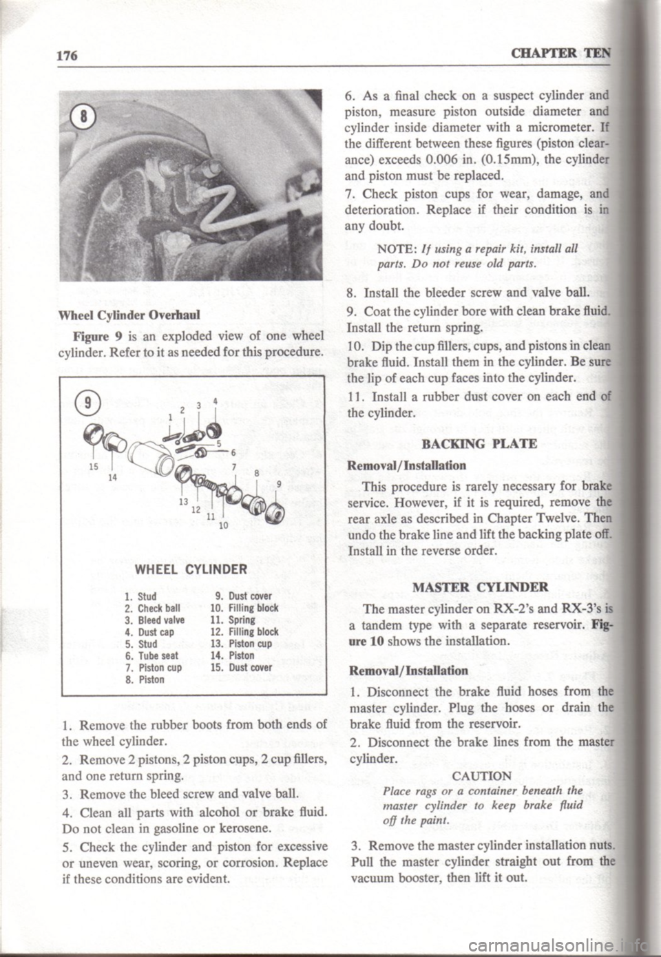 MAZDA RX-3 1971  Workshop Manual 