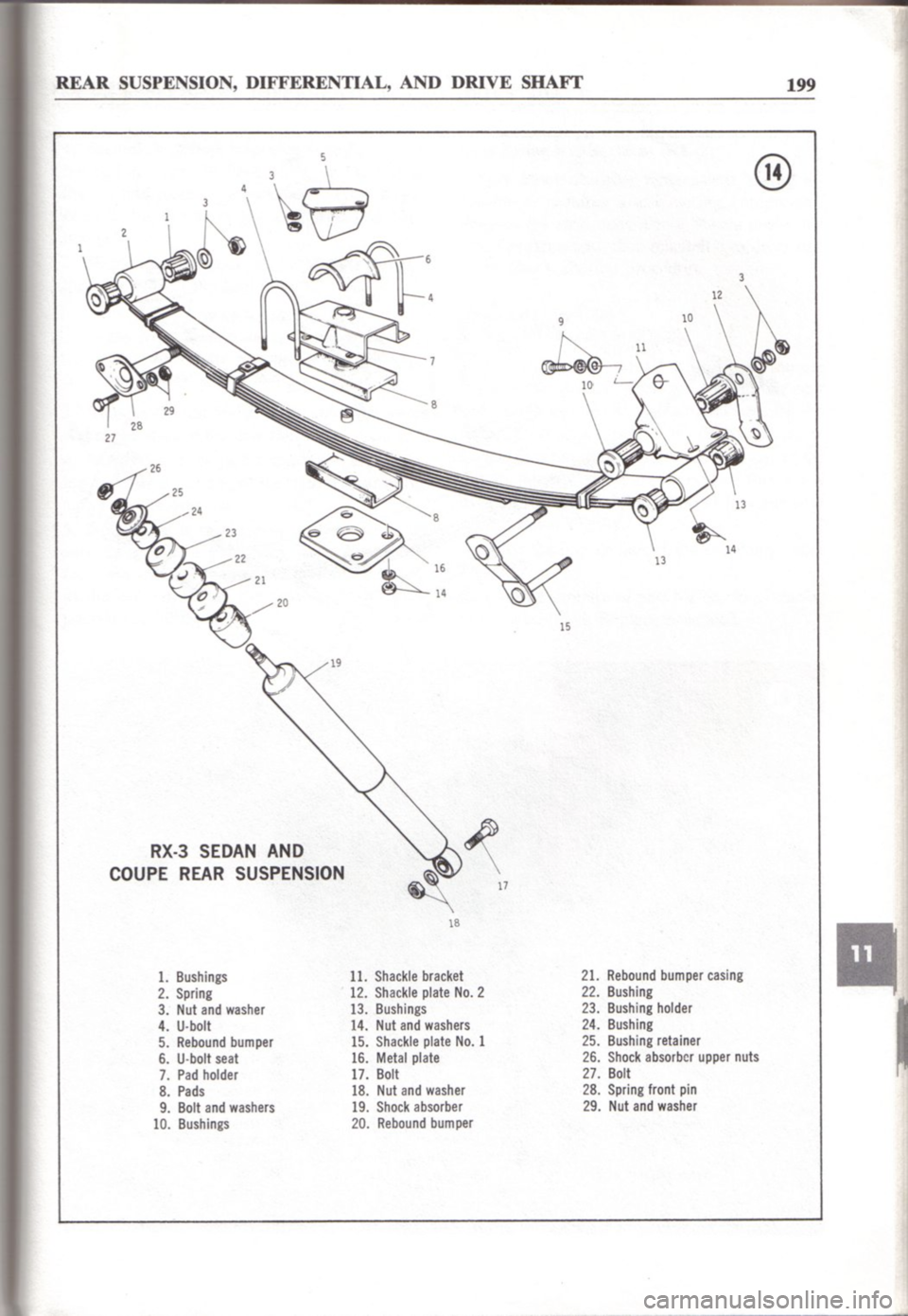 MAZDA RX-3 1971  Workshop Manual 