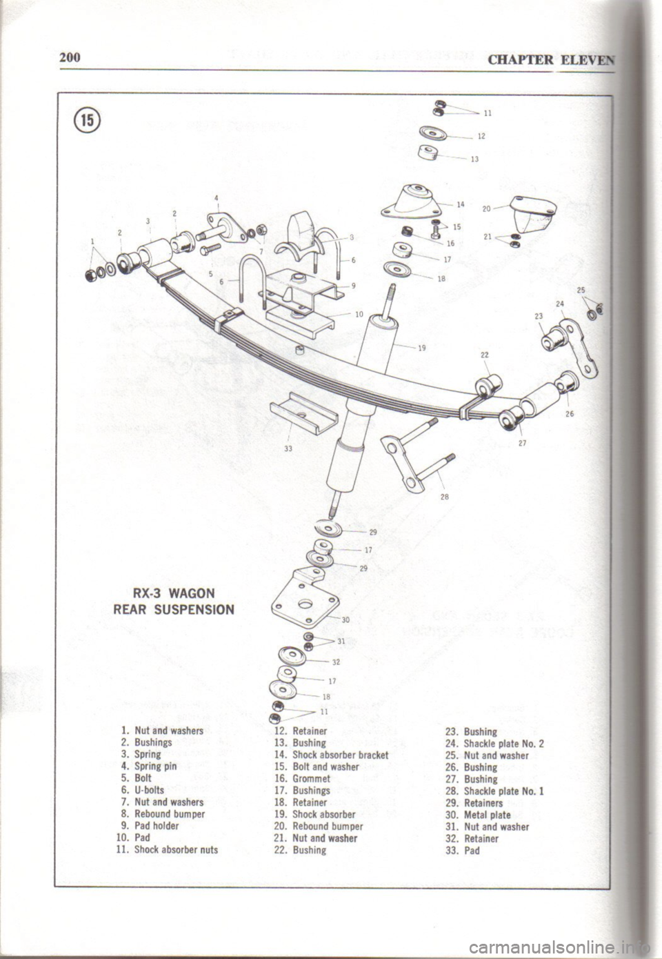 MAZDA RX-3 1971  Workshop Manual 