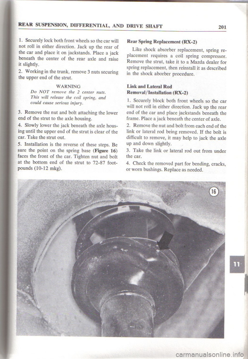 MAZDA RX-3 1971  Workshop Manual 
