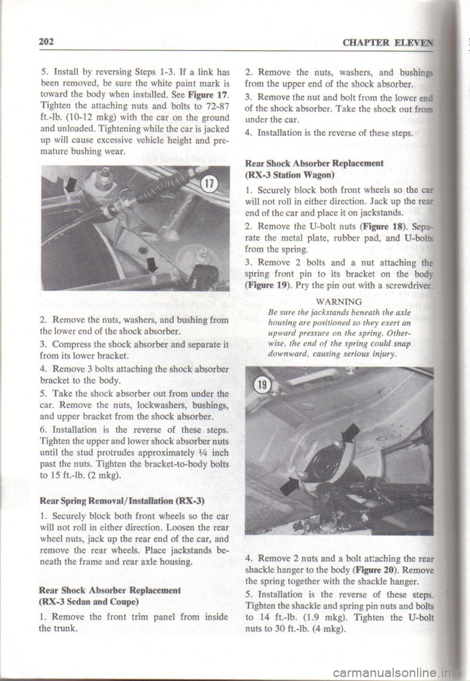 MAZDA RX-3 1971  Workshop Manual 