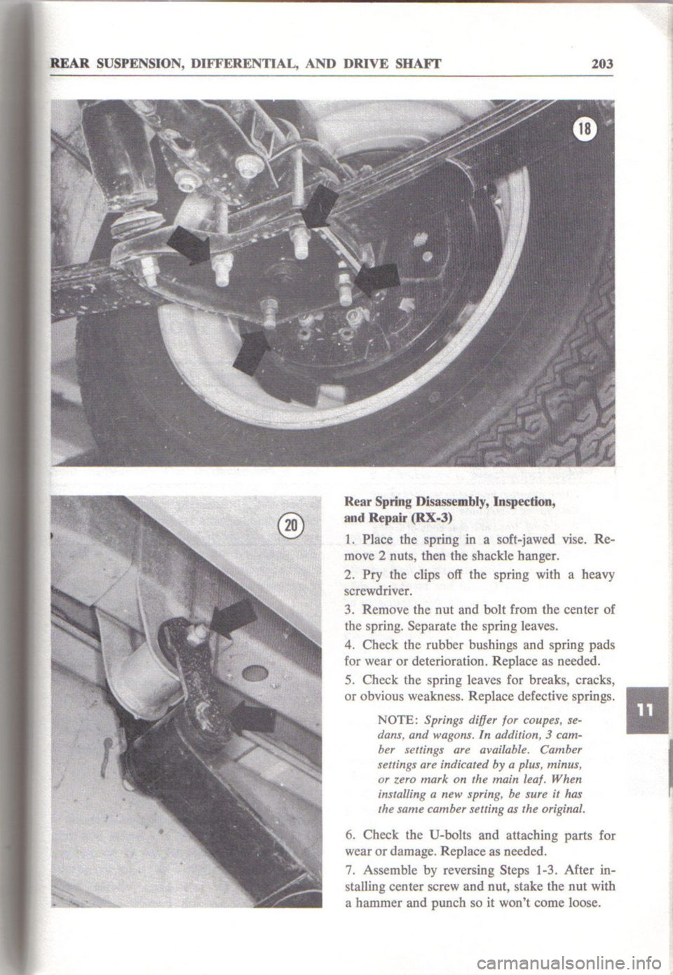 MAZDA RX-3 1971  Workshop Manual 
