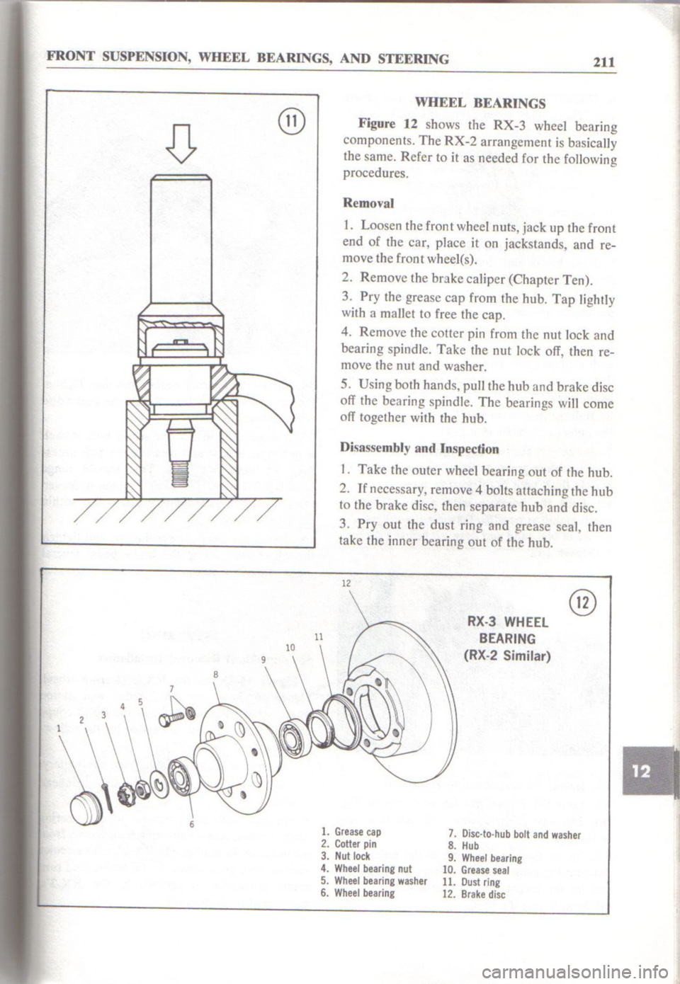 MAZDA RX-3 1971  Workshop Manual 