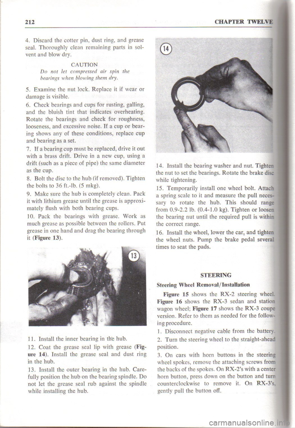 MAZDA RX-3 1971  Workshop Manual 