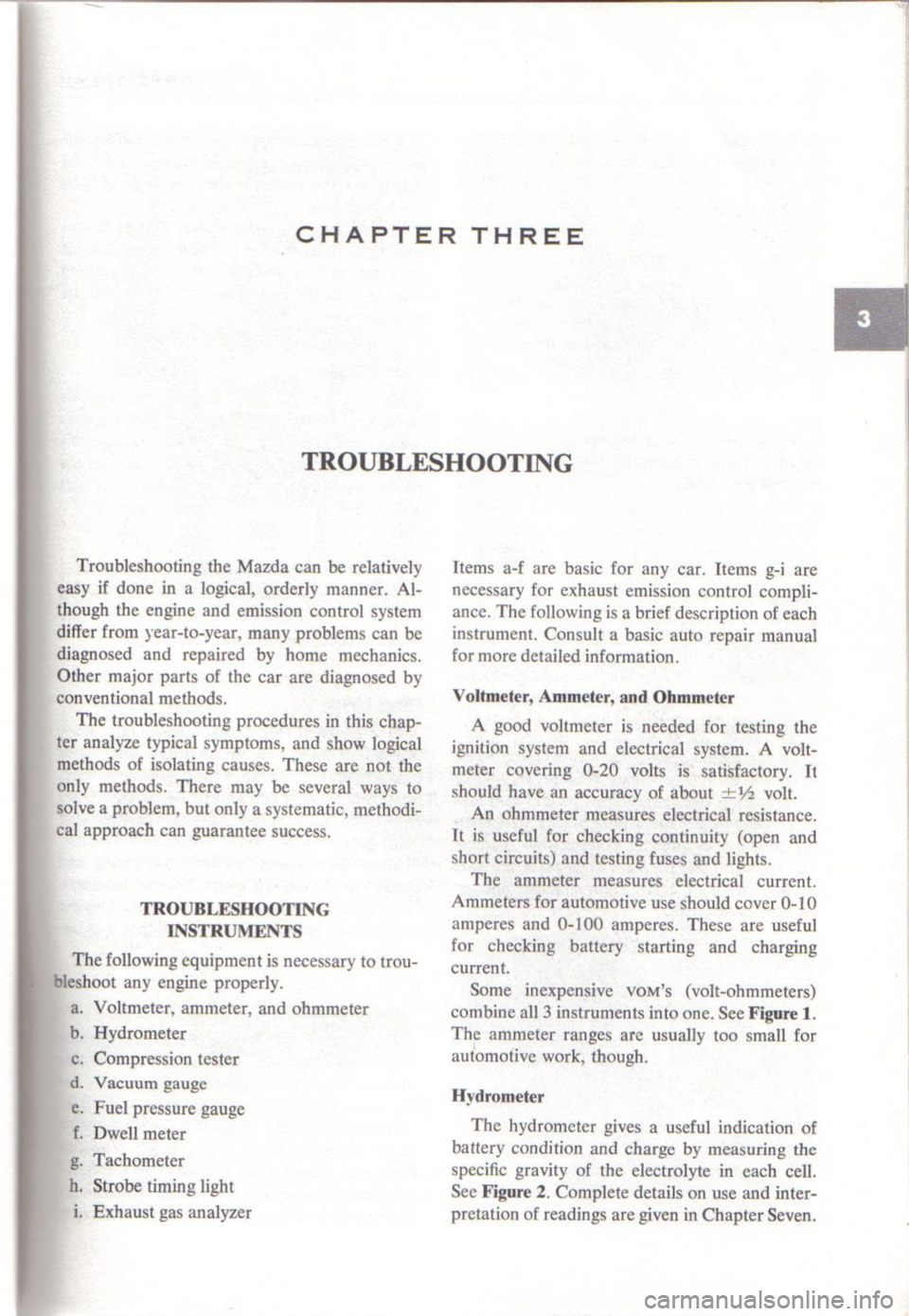 MAZDA RX-3 1971  Workshop Manual 