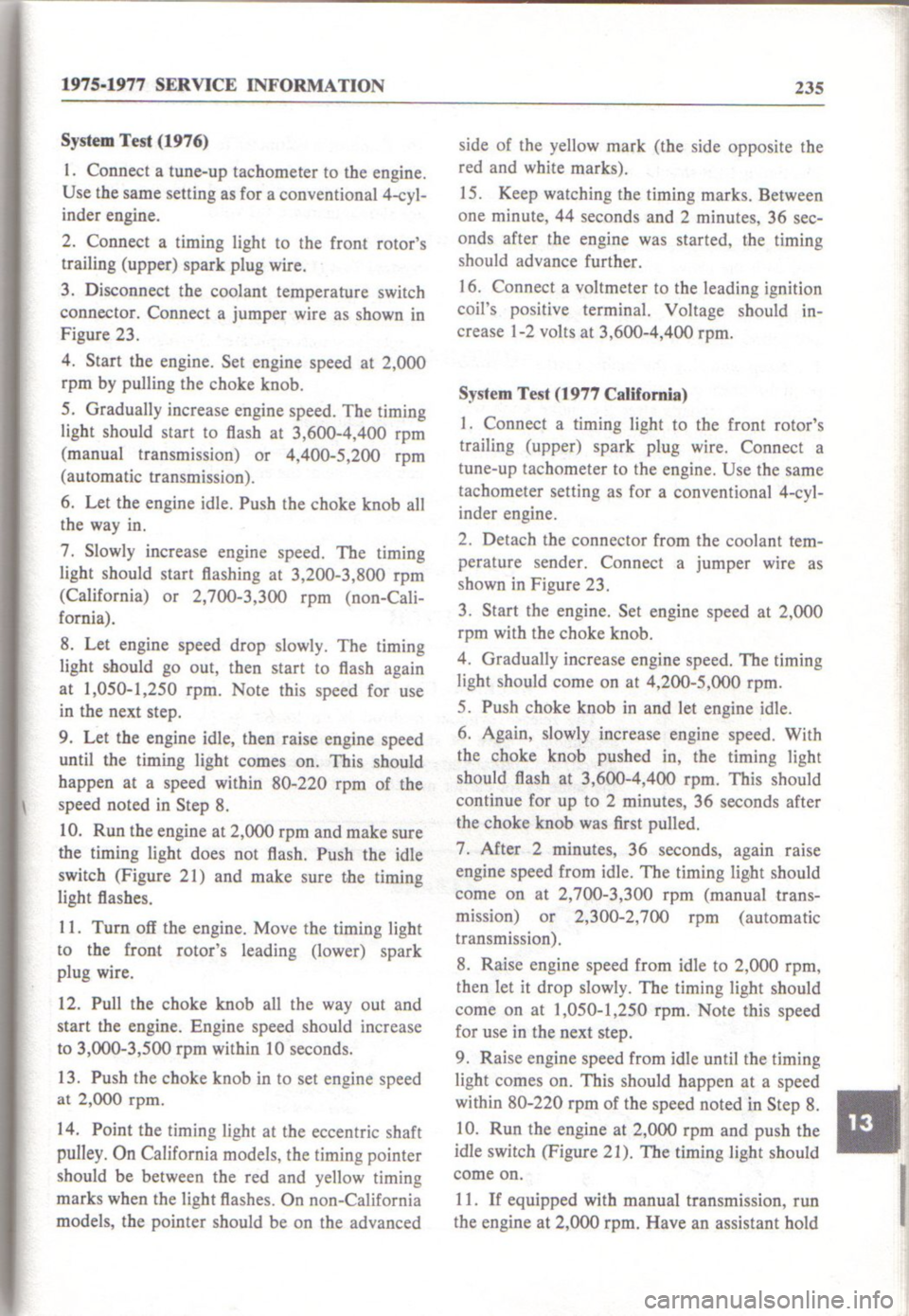 MAZDA RX-3 1971  Workshop Manual 