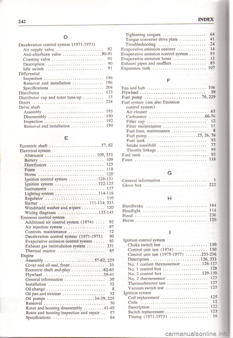 MAZDA RX-3 1971  Workshop Manual 