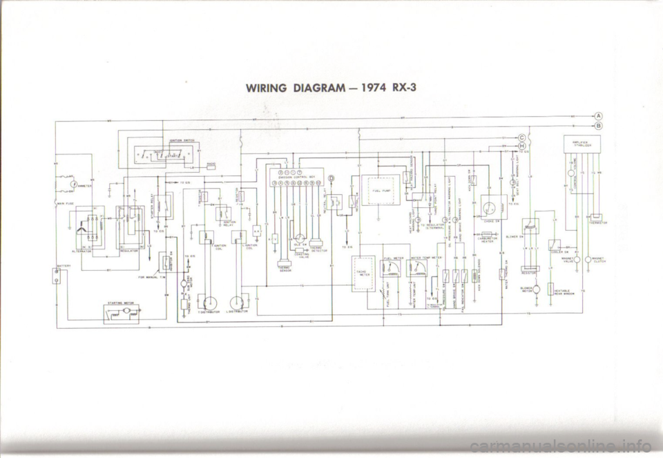 MAZDA RX-3 1971  Workshop Manual 
