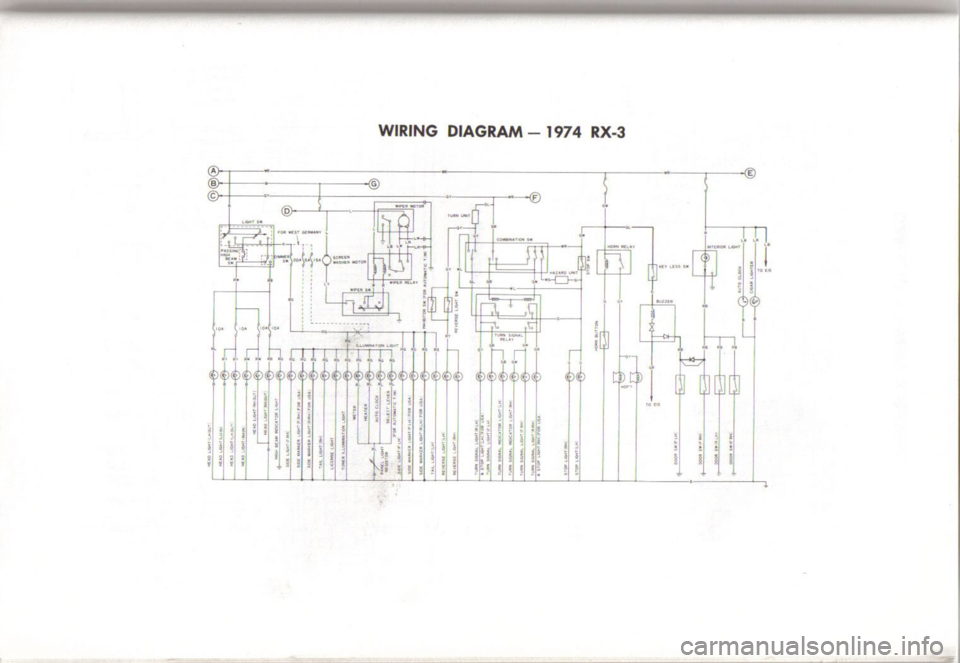 MAZDA RX-3 1971  Workshop Manual 