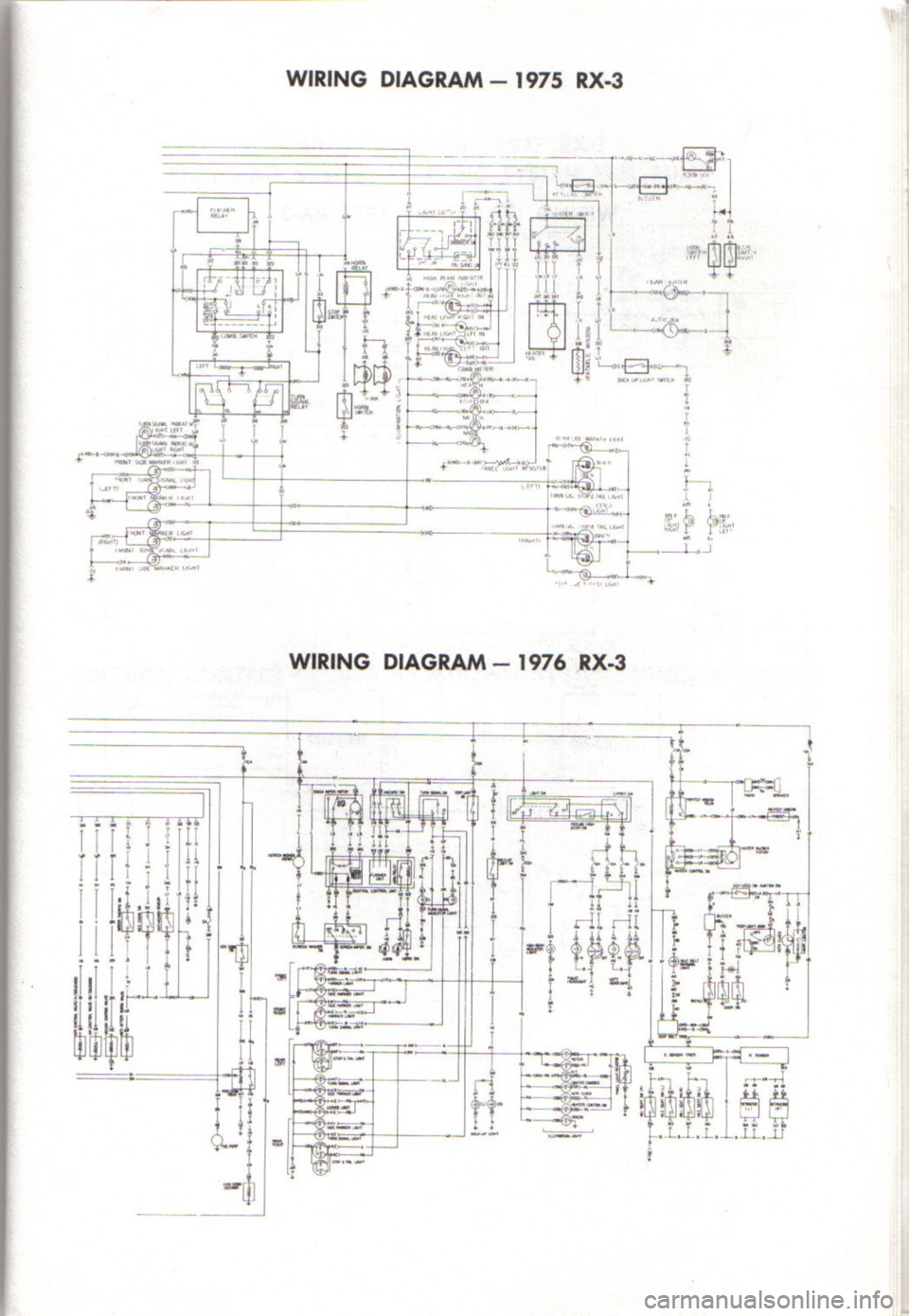 MAZDA RX-3 1971  Workshop Manual 