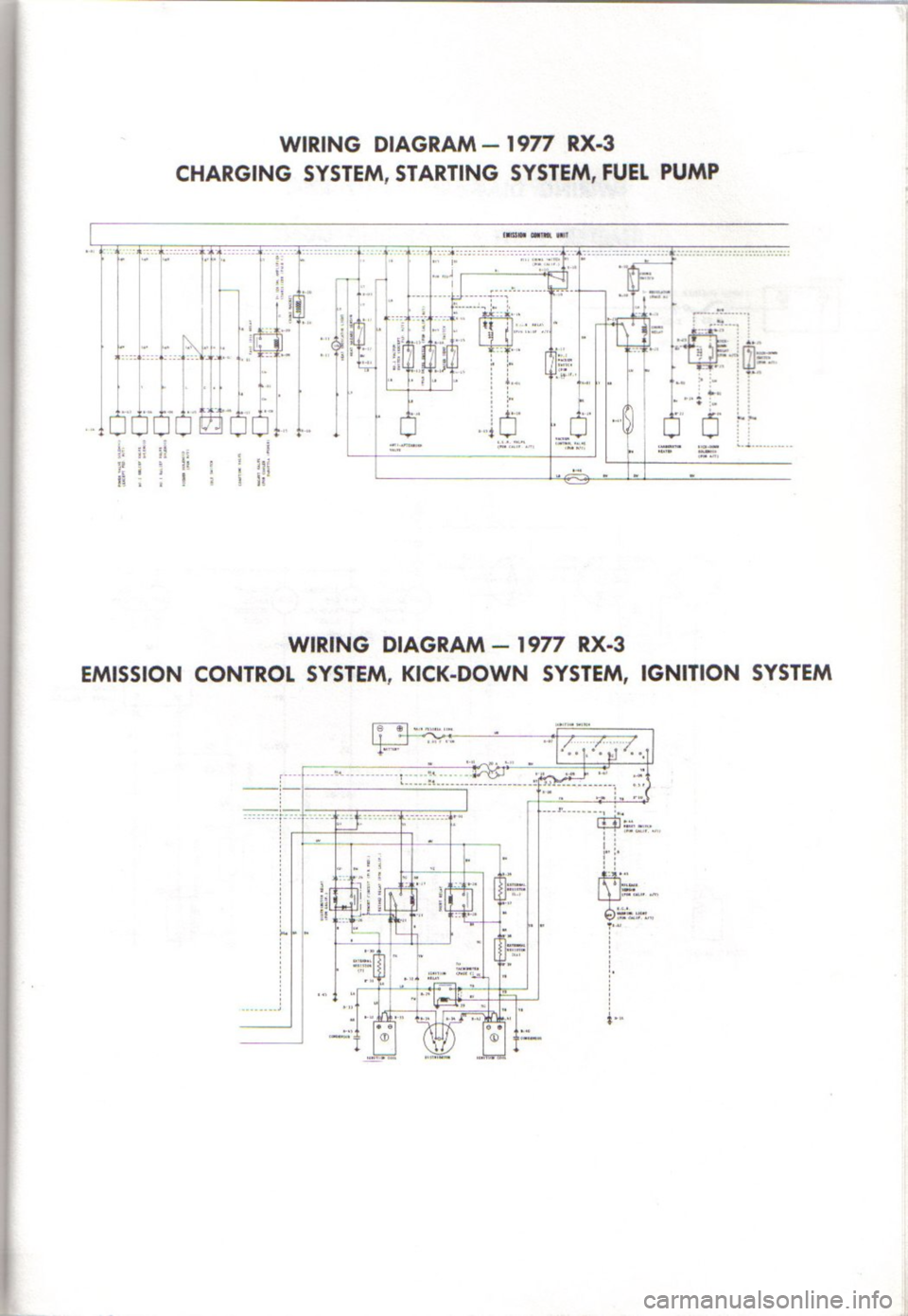 MAZDA RX-3 1971  Workshop Manual 