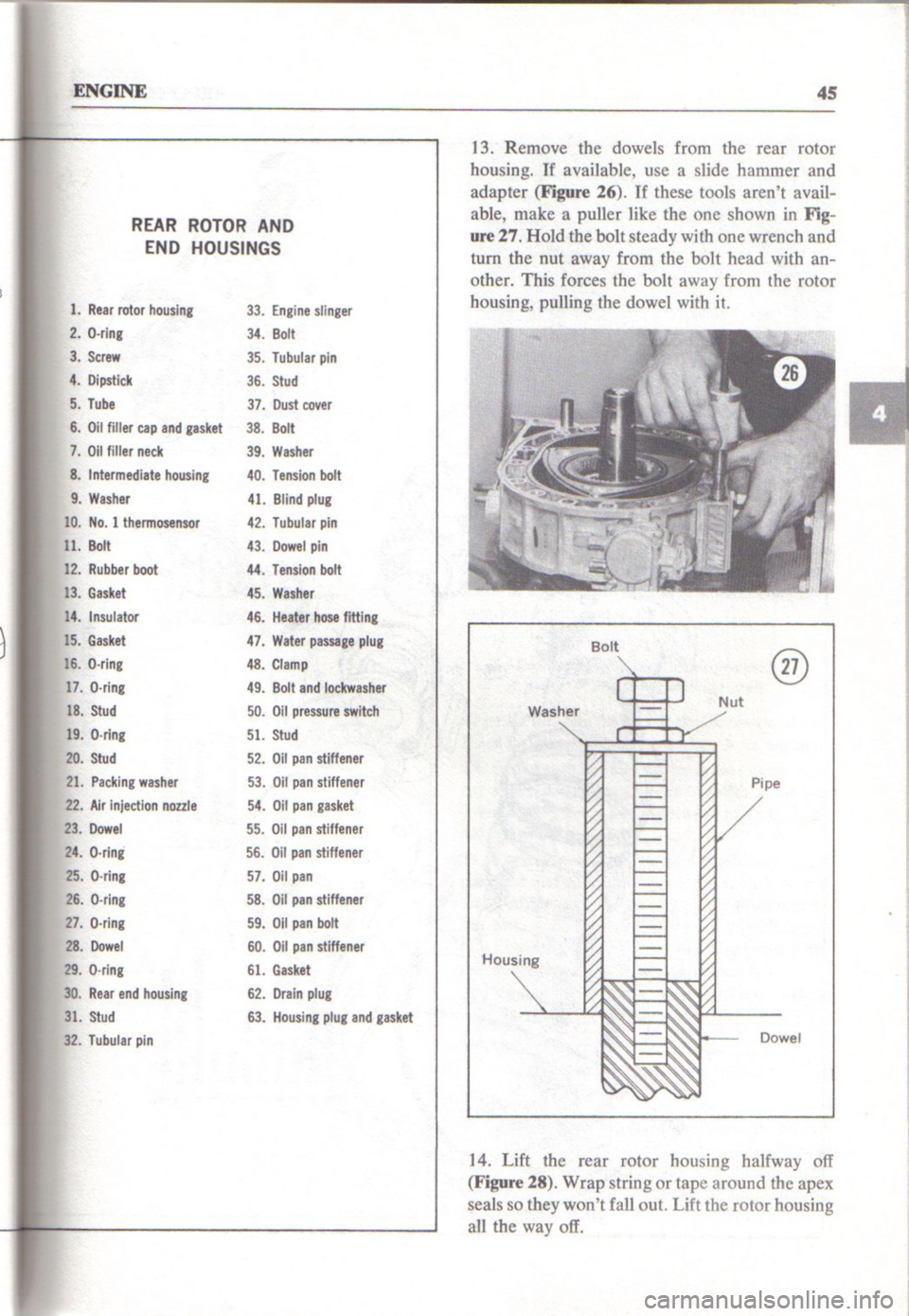 MAZDA RX-3 1971  Workshop Manual 