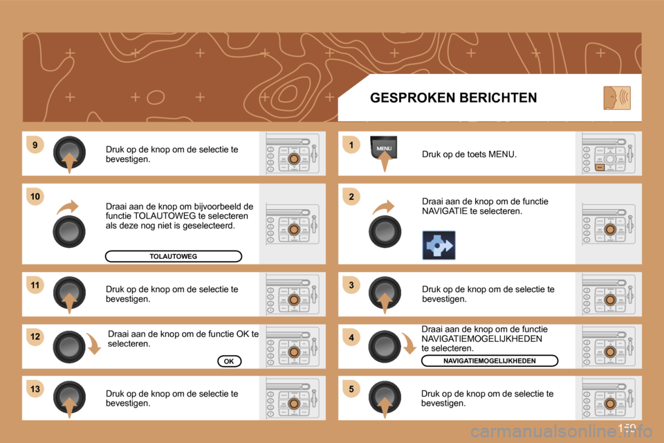 Peugeot 207 CC 2007  Handleiding (in Dutch) �1�5�9
�9�9
�1�0�1�0
�1�1�1�1
�1�2�1�2
�1�3�1�3
�1�1
�2�2
�3�3
�4�4
�5�5
�D�r�u�k� �o�p� �d�e� �k�n�o�p� �o�m� �d�e� �s�e�l�e�c�t�i�e� �t�e� �b�e�v�e�s�t�i�g�e�n�.
�D�r�u�k� �o�p� �d�e� �k�n�o�p� �o�m