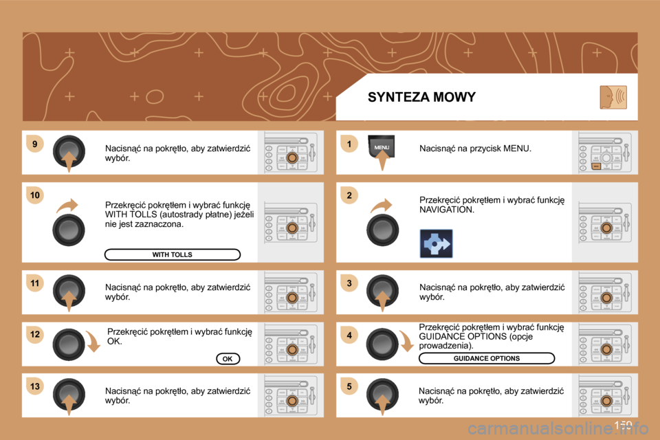 Peugeot 207 CC 2007  Instrukcja Obsługi (in Polish) �1�5�9
�9�9
�1�0�1�0
�1�1�1�1
�1�2�1�2
�1�3�1�3
�1�1
�2�2
�3�3
�4�4
�5�5
�N�a�c�i�s�n"�ć� �n�a� �p�o�k�r
�t�ł�o�,� �a�b�y� �z�a�t�w�i�e�r�d�z�i�ć� �w�y�b�ó�r�.
�N�a�c�i�s�n"�ć� �n�a� �p�o�k�r