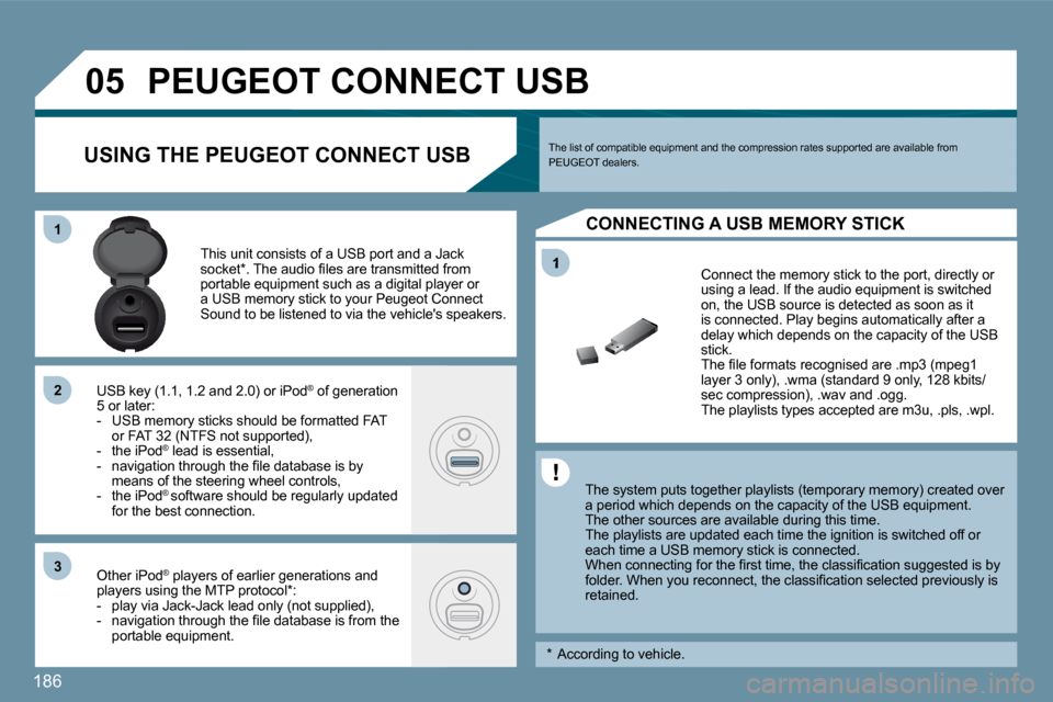 Peugeot 207 CC Dag 2010  Owners Manual 186
�1
�0�5
�1�1
�2�2
�3�3
� � �T�h�e� �s�y�s�t�e�m� �p�u�t�s� �t�o�g�e�t�h�e�r� �p�l�a�y�l�i�s�t�s� �(�t�e�m�p�o�r�a�r�y� �m�e�m�o�r�y�)� �c�r�e�a�t�e�d� �o�v�e�r� �a� �p�e�r�i�o�d� �w�h�i�c�h� �d�e�