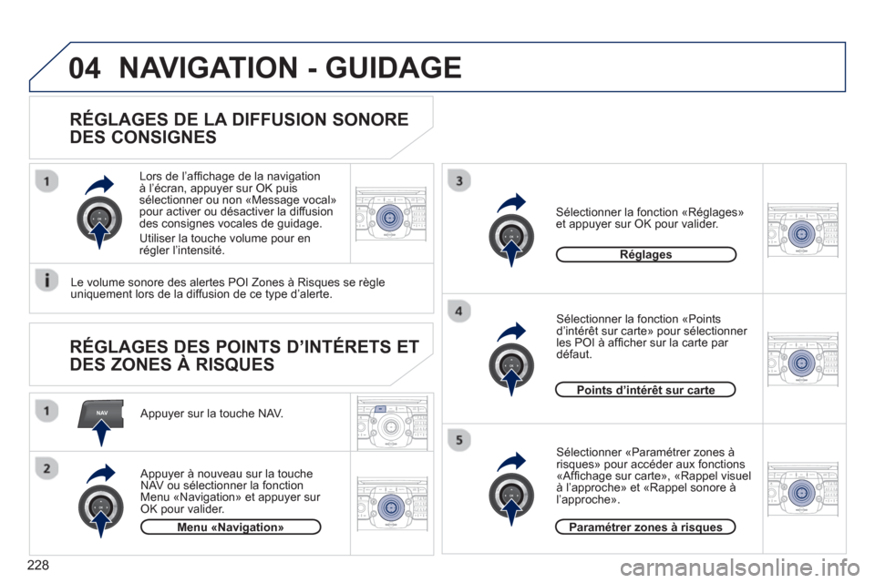 Peugeot 3008 Hybrid 4 2012  Manuel du propriétaire (in French) 228
NAV
04
2ABC3DEF5JKL4GHI6MNO8TUV7PQRS9WXYZ0*#
1RADIO MEDIANAV ESC TRAFFIC
SETUPADDR
BOOK
2ABC3DEF5JKL4GHI6MNO8TUV7PQRS9WXYZ0*#
1RADIO MEDIANAV ESC TRAFFIC
SETUPADDR
BOOK
2ABC3DEF5JKL4GHI6MNO8TUV7PQ