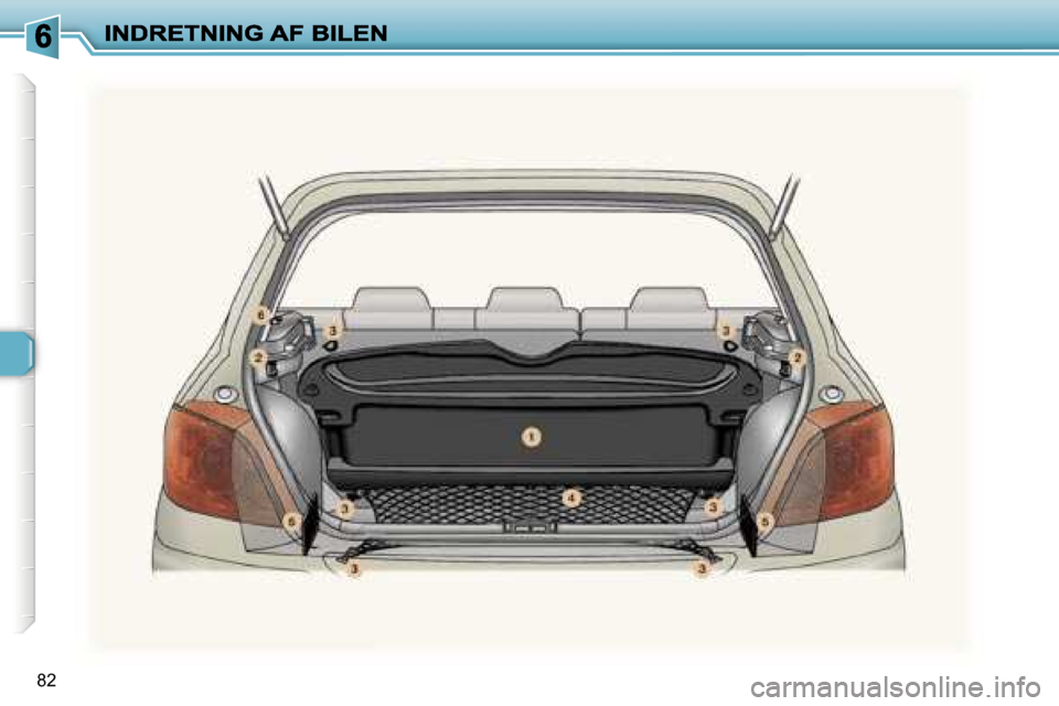 Peugeot 307 Break 2007  Instruktionsbog (in Danish) �8�2     