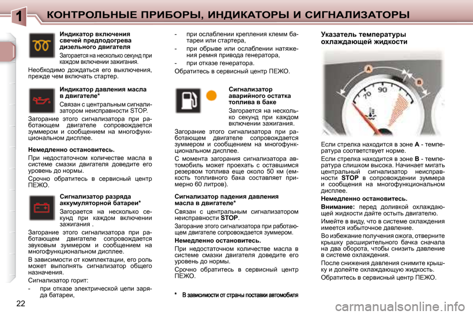 Peugeot 307 CC 2007.5  Инструкция по эксплуатации (in Russian) 22
aedigebsdr?� fgBXegr�,� Bd>BaWiegr� B� hB=dWbBAWiegr
� � hb]Öwebawlhj� iw^_Öby� ^wye_Öby 
fwkew� y� ^yb]wl_e_�