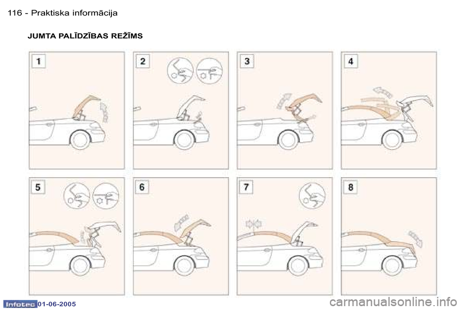 Peugeot 307 CC 2005  Īpašnieka rokasgrāmata (in Latvian) �P�r�a�k�t�i�s�k�a� �i�n�f�o�r�m